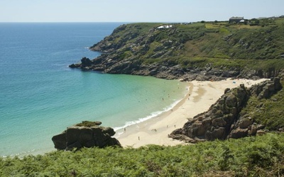 Porthcurno Beach