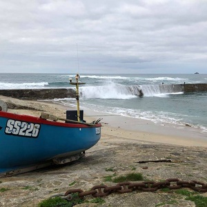 Fishing boats in the cove